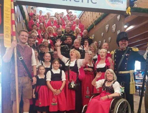 Volksfestabschluss mit dem Volksfestverein