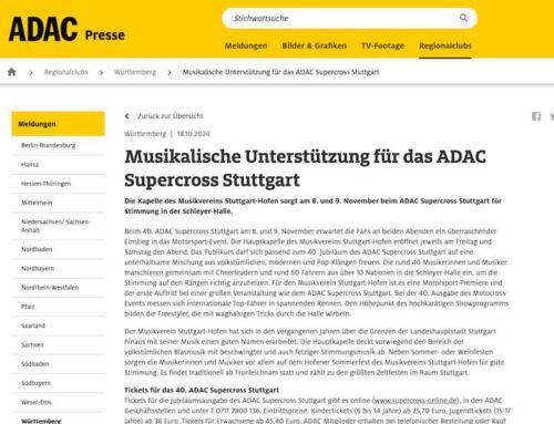Auftritt beim ADAC Supercross Stuttgart