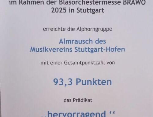 Wertungsspiel Alphörner