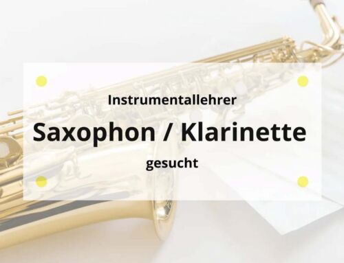 Unterstützen Sie unsere Jugendarbeit als Instrumentallehrer: innen