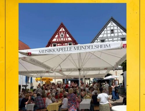 Erfolgreicher Auftritt beim Pfingstmarkt in Mundelsheim
